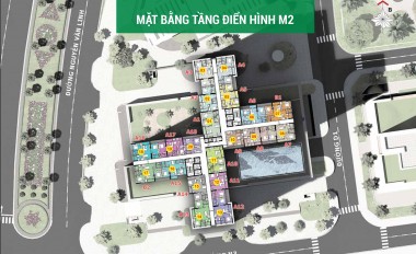 MẶT BẰNG VÀ THIẾT KẾ CĂN HỘ TÒA M2 DỰ ÁN ECO GREEN SÀI GÒN